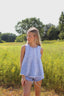 Two-Tone Denim Top
