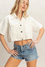 Ivory Stitch Top