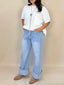 Light Cuffed Jeans