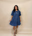 Blue Collared Dress