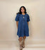 Blue Collared Dress