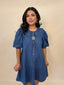 Blue Collared Dress