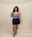 Buttoned Bubble Shorts