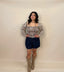 Buttoned Bubble Shorts