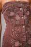 Plum Petal Mini Dress