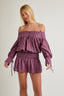 Mauve Mini Dress